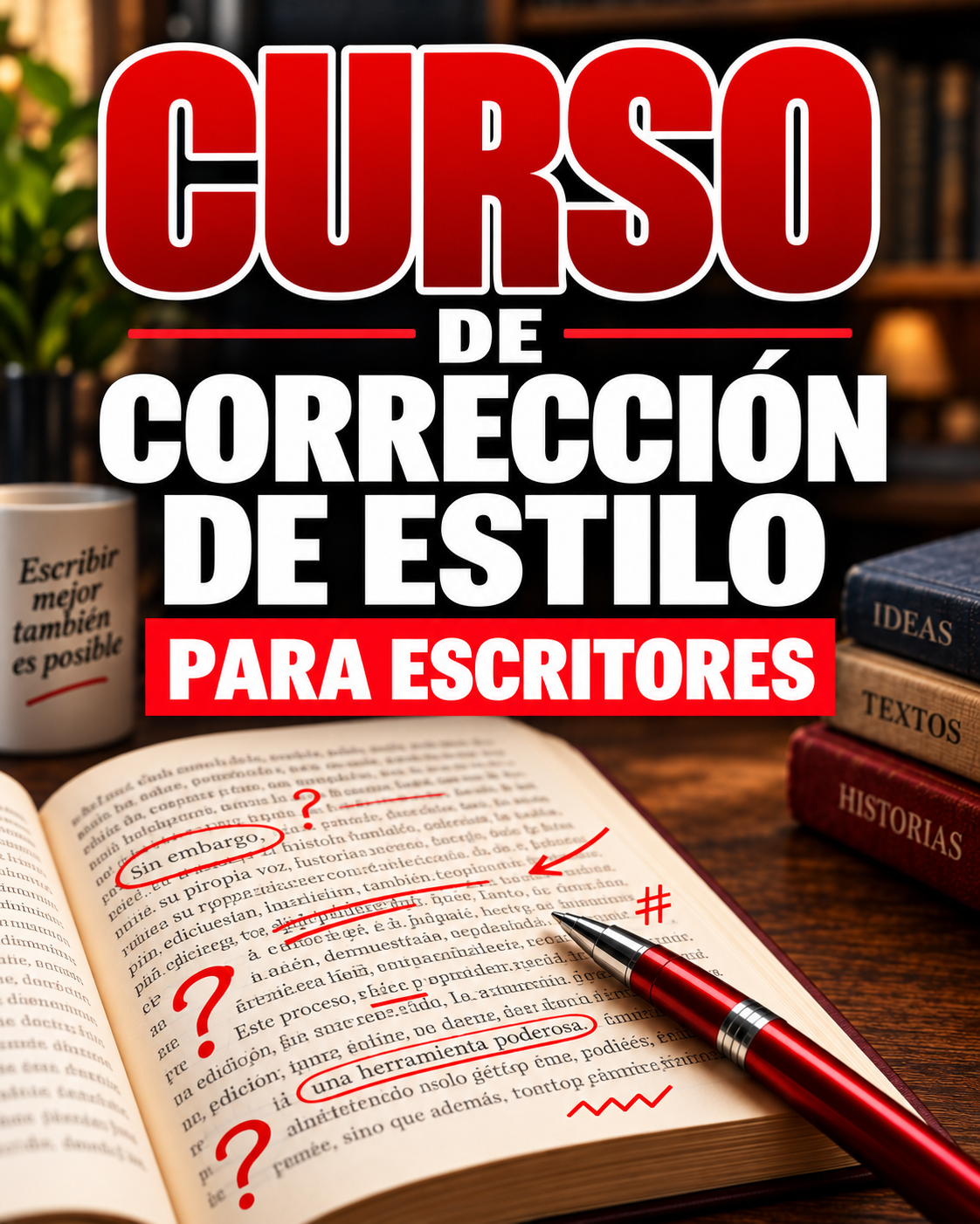 Curso de corrección de estilo para escritores