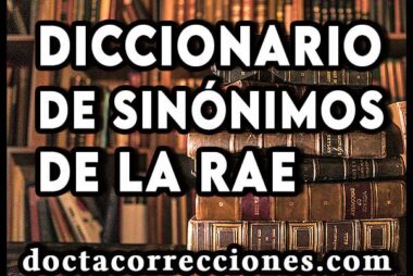 Diccionario de sinónimos de la Real Academia Española