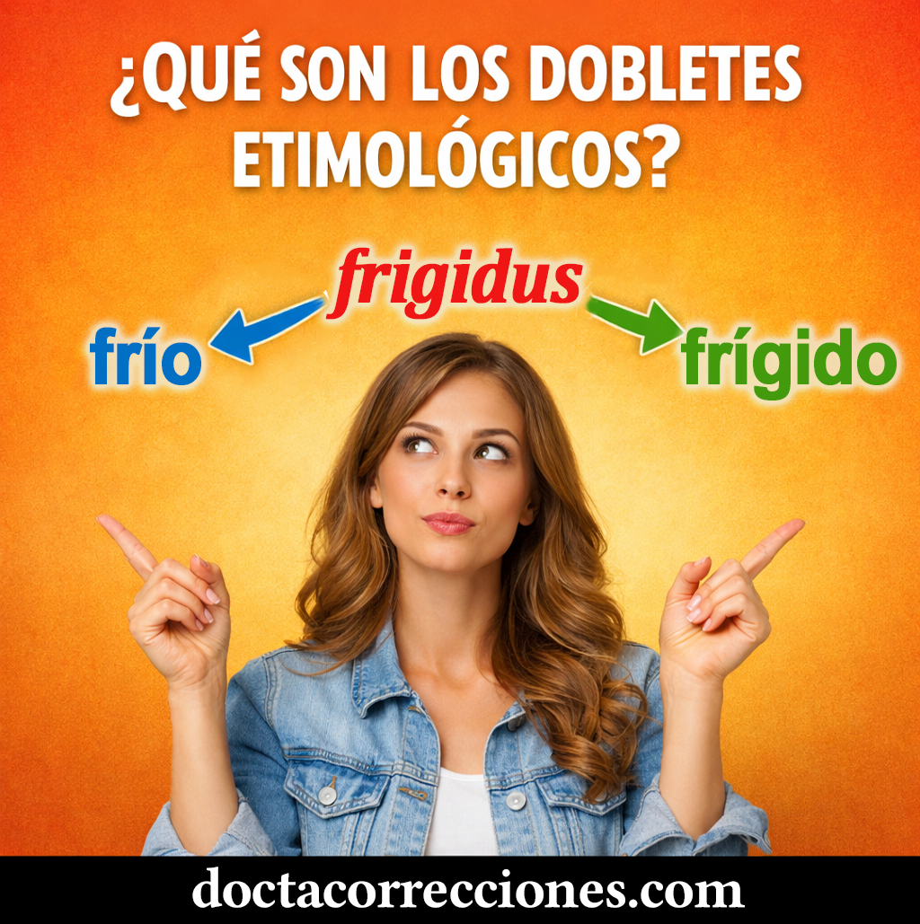 Qué son los dobletes etimológicos