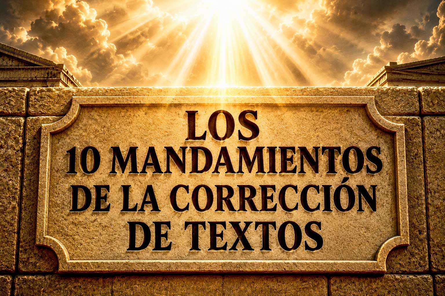 Cómo corregir un libro Los diez mandamientos de la corrección de estilo