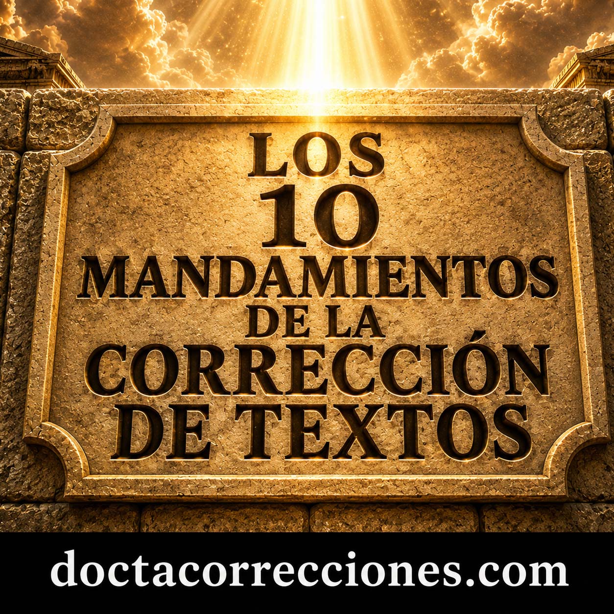 Los diez mandamientos de la corrección de textos